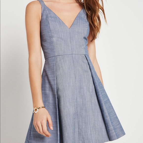 BCBGeneration Dresses & Skirts - BCBG Fit and Flare V-Neck Dress